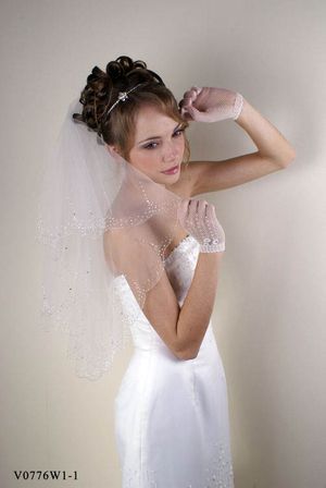 Wedding veil V0776W1-1